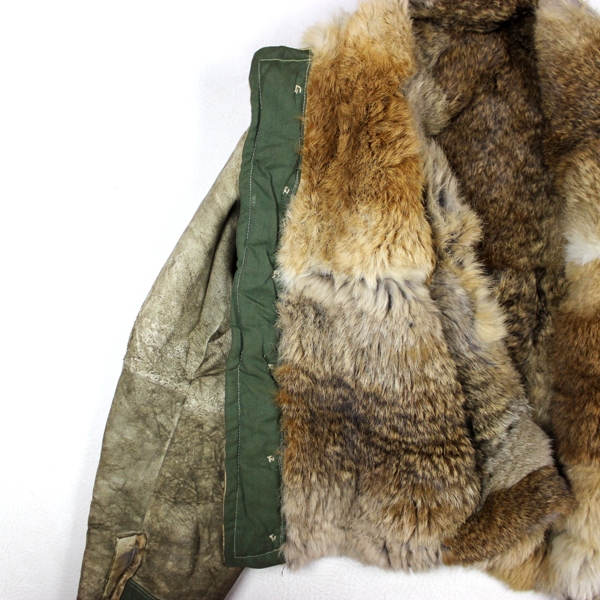 Eastern Front rabbit fur jacket