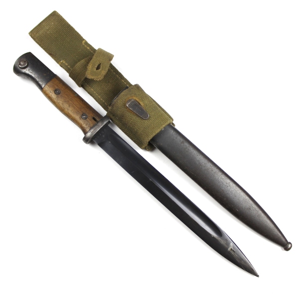 Mauser K98 bayonet w/ scabbard and DAK frog