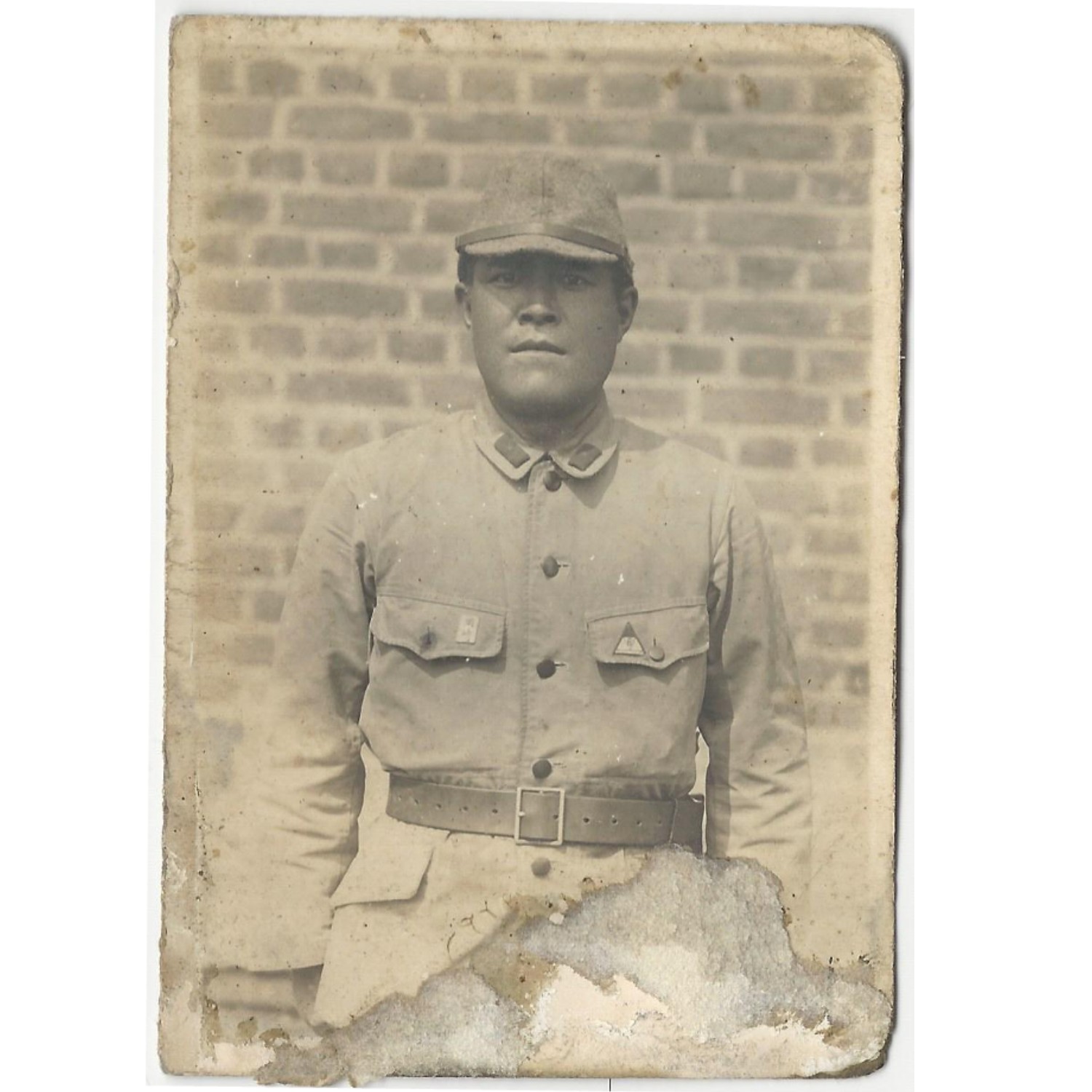 Portrait of a Japanese imperial army soldier