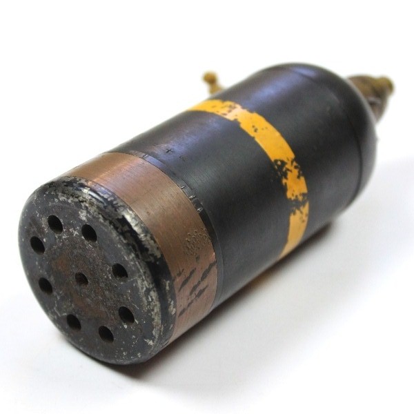 Type 89  grenade / mortar round w/ cap and US Army tag - inert