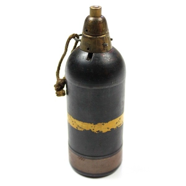 Type 89  grenade / mortar round w/ cap and copper insert