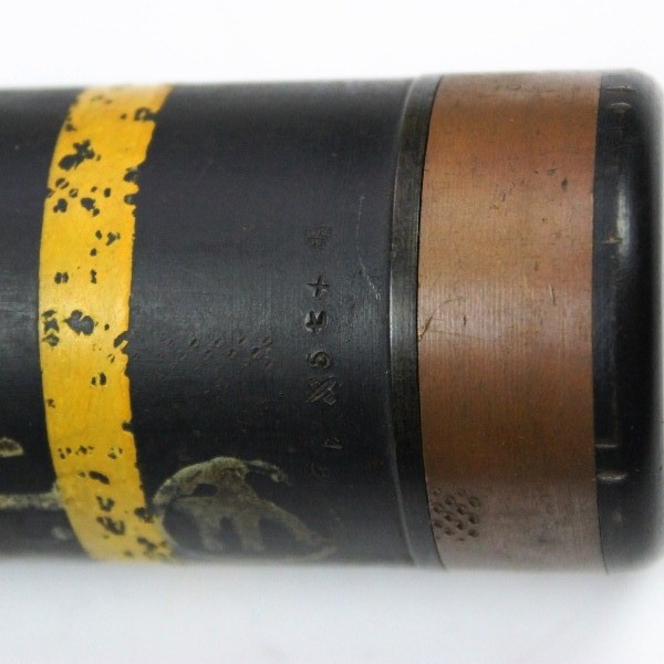 Type 89  grenade / mortar round w/ cap and copper insert