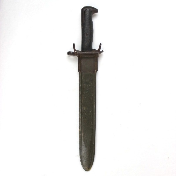 M1 Garand bayonet w/ camouflaged scabbard