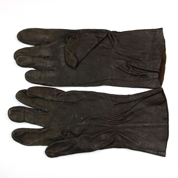 USAAF B3-A leather flight gloves - Size 10