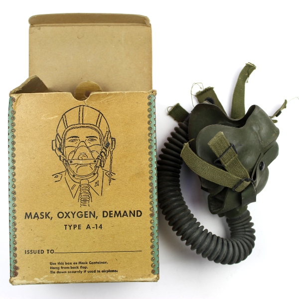 USAAF A-14 oxygen mask - 12/1944 - Medium