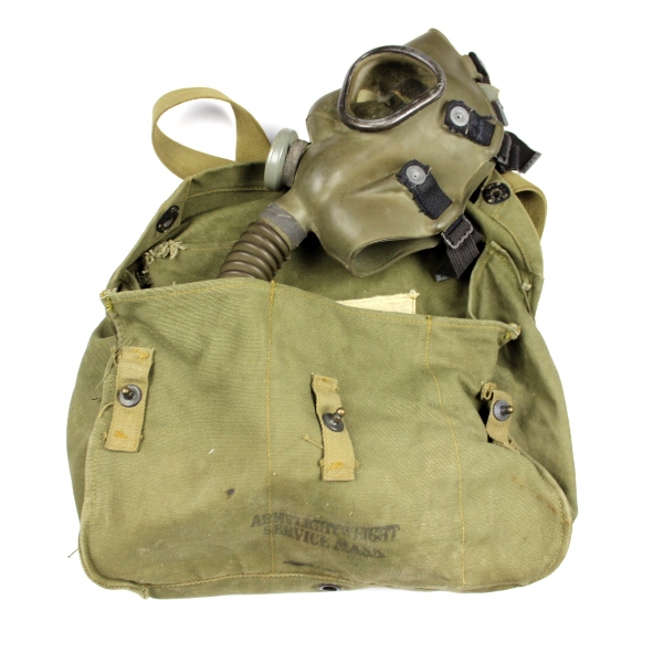 M4 diaphragm gas mask w/ M6 carrier