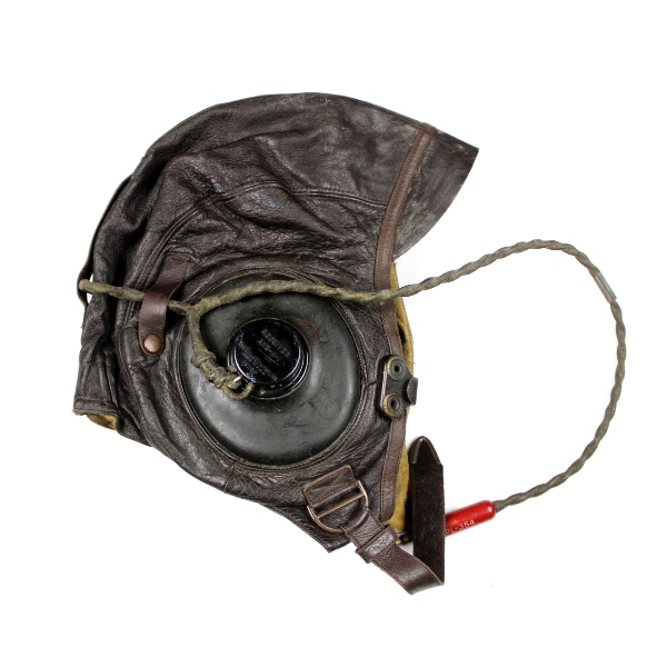 USAAF flight helmet type A-11 w/ ANB-H-1 receivers