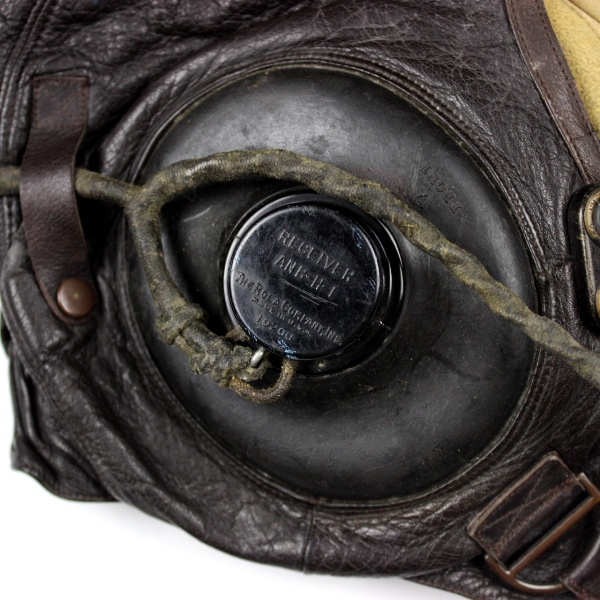 USAAF flight helmet type A-11 w/ ANB-H-1 receivers