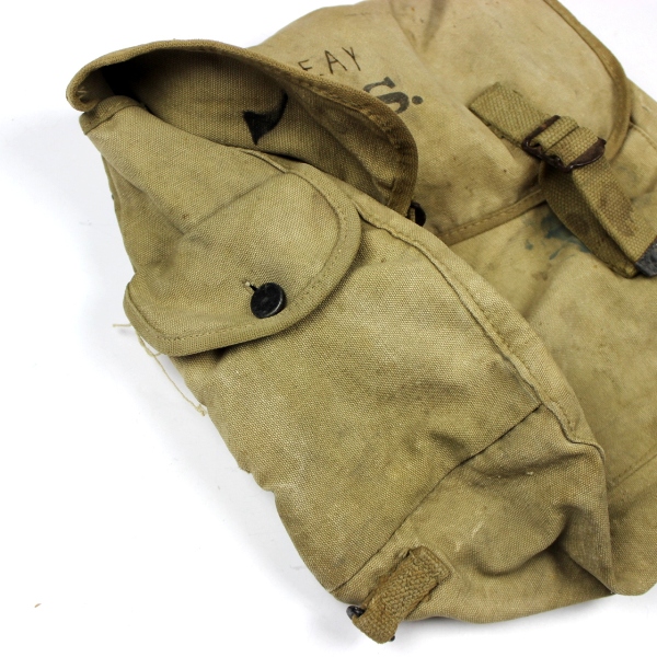 M1936 musette field bag - 1943 - Identified