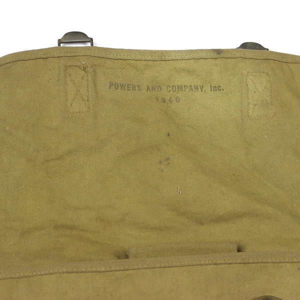 M1936 musette field bag - Powers And Company, Inc. 1940