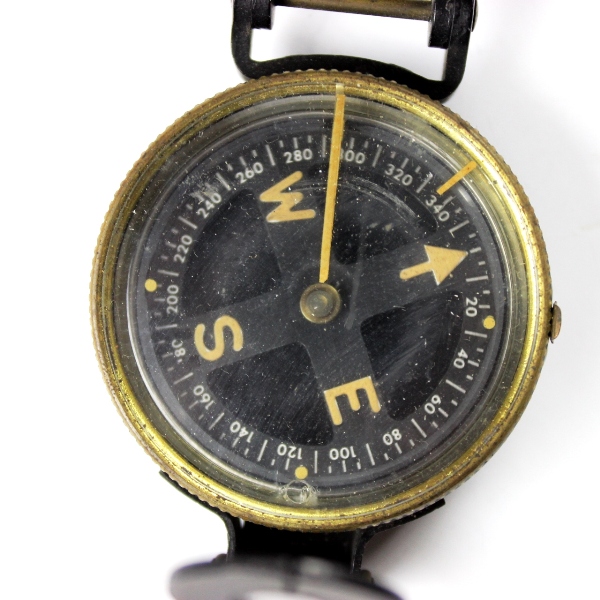 US Army Superior Magneto Corp. lensatic compass 