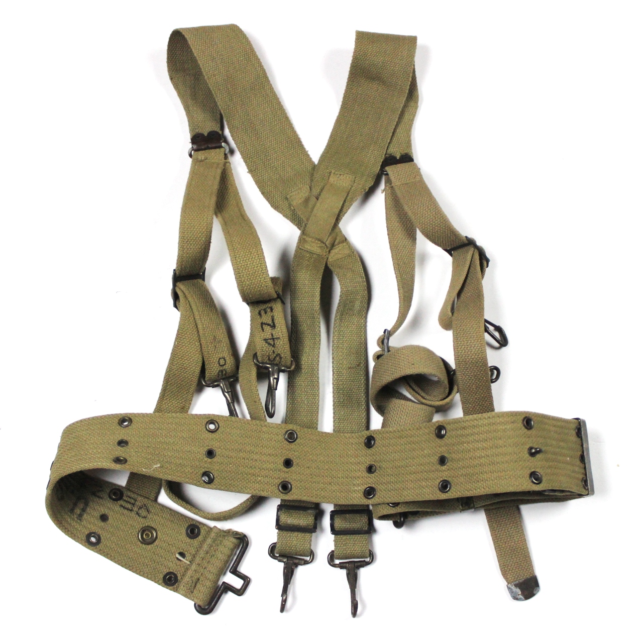 M1936 Pistol belt and suspenders set