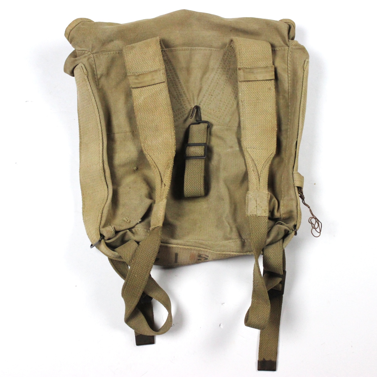 USMC P41 haversack - 4th Marine Division UNIS marking