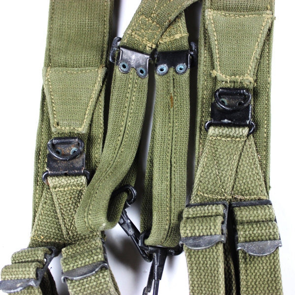 M1936 OD7 field suspenders - 1944/45 pattern 