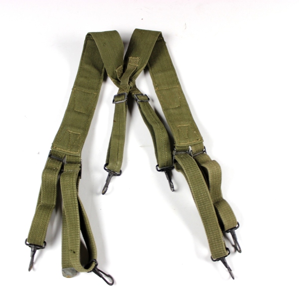 M1936 OD7 field suspenders - 1944/45 pattern 