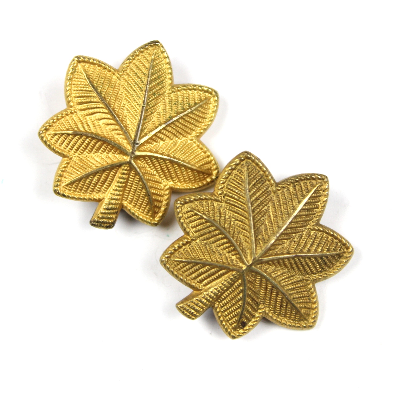 Pair of Major rank shoulder insignia - Unmarked