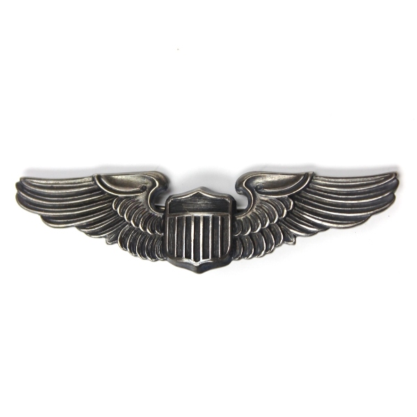 USAAF sterling silver pilot wings - LG Balfour