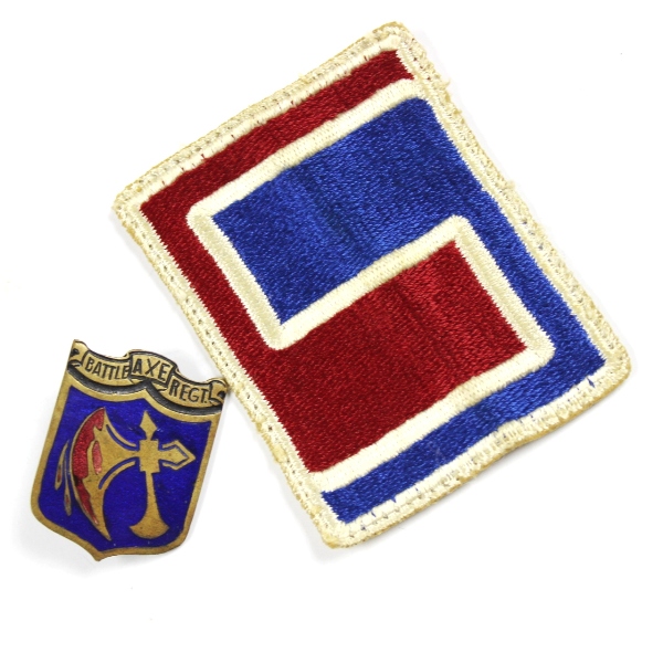 272nd Infantry Regiment distinctive insignia - German made