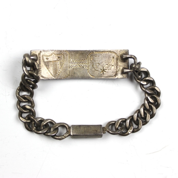 USAAF enlisted man identification bracelet - CBI