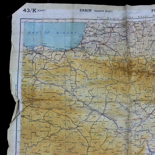 Silk escape map 43K - Spain Portugal France