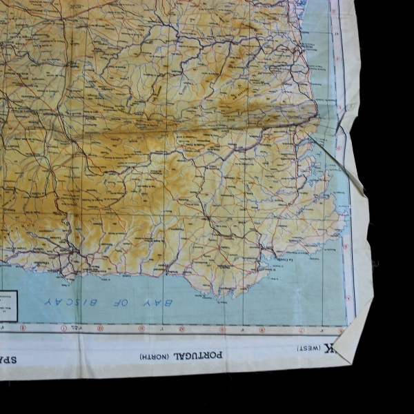 Silk escape map 43K - Spain Portugal France