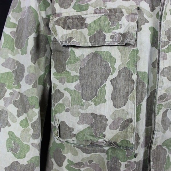 USMC / US Army reversible camouflage HBT jacket - 34R