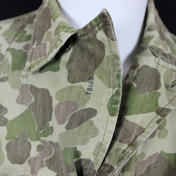 USMC / US Army reversible camouflage HBT jacket - 34R