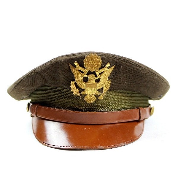 USAAF Chocolate gabardine officer service cap