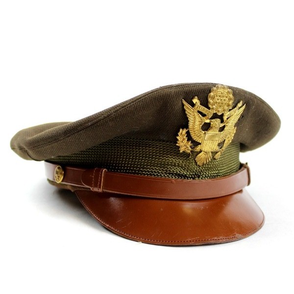 USAAF Chocolate gabardine officer service cap