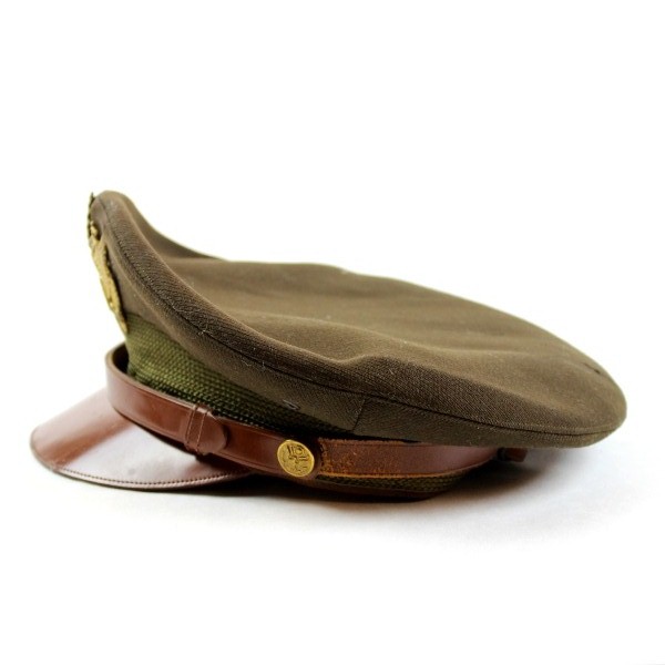 USAAF Chocolate gabardine officer service cap