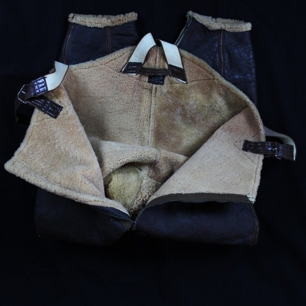 USAAF type B-1 sheepskin pants - size Large