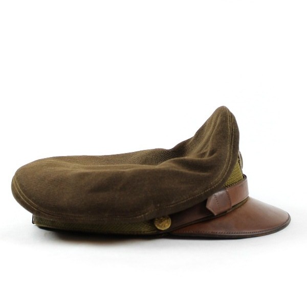 USAAF Chocolate gabardine officer service cap - Dobbs