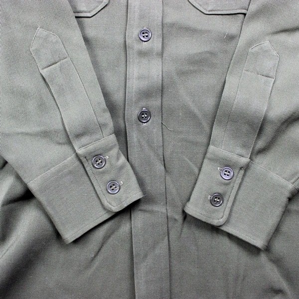 US Army Air Corps officer’s chocolate gabardine shirt - Identified