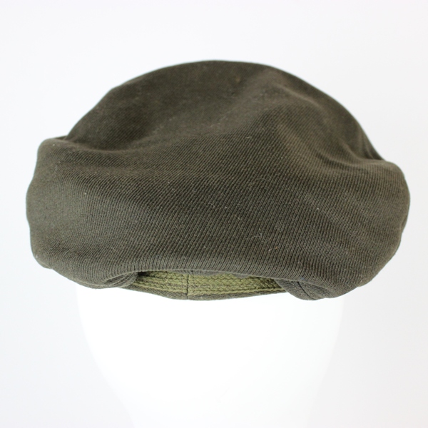 USAAF Chocolate gabardine officer service cap - Bancroft Flighter crusher