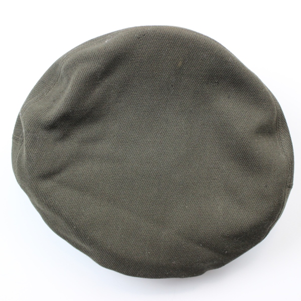 USAAF Chocolate gabardine officer service cap - Bancroft Flighter crusher