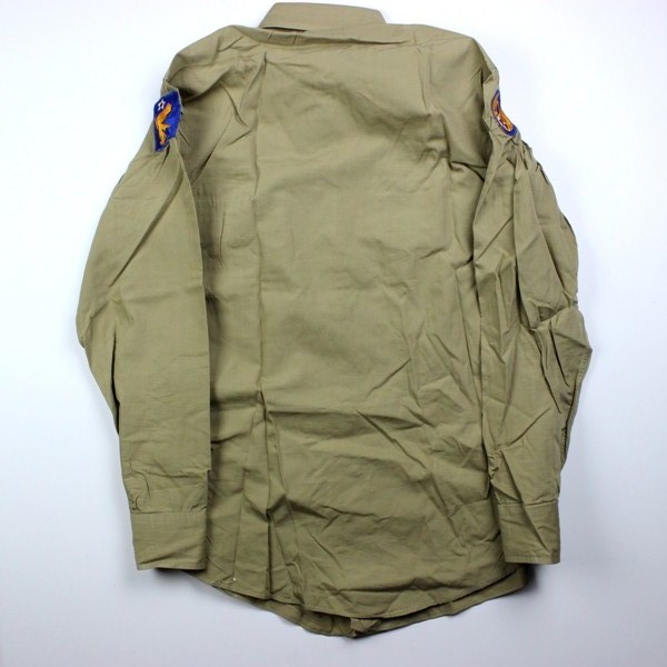 Khaki / tan uniform grouping - 2nd and 8th Air Force - Identified