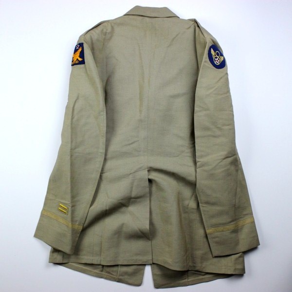 Khaki / tan uniform grouping - 2nd and 8th Air Force - Identified