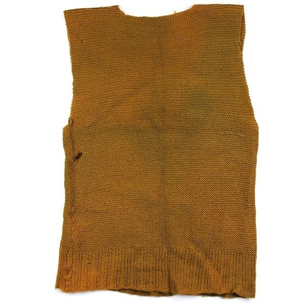 V Neck OD Wool sleeveless sweater - Medium