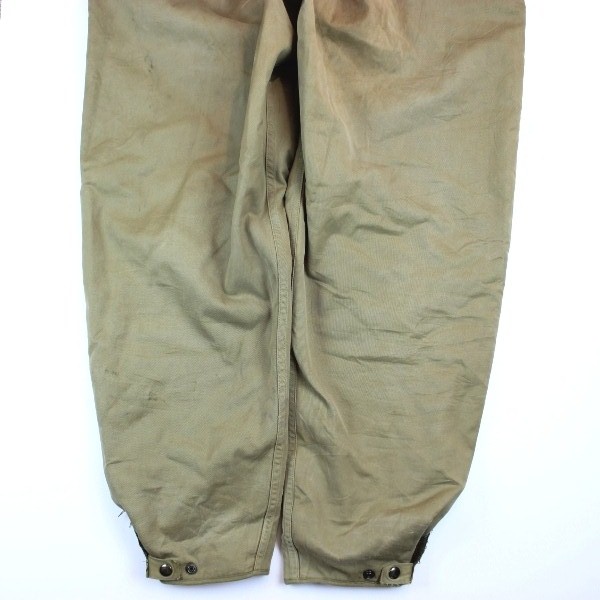 Second Pattern tanker winter trousers / bib - Dated 1942 - Small 