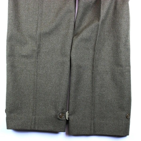 M1943 OD wool field trousers - W30 L34 - Dated 1944 - Mint