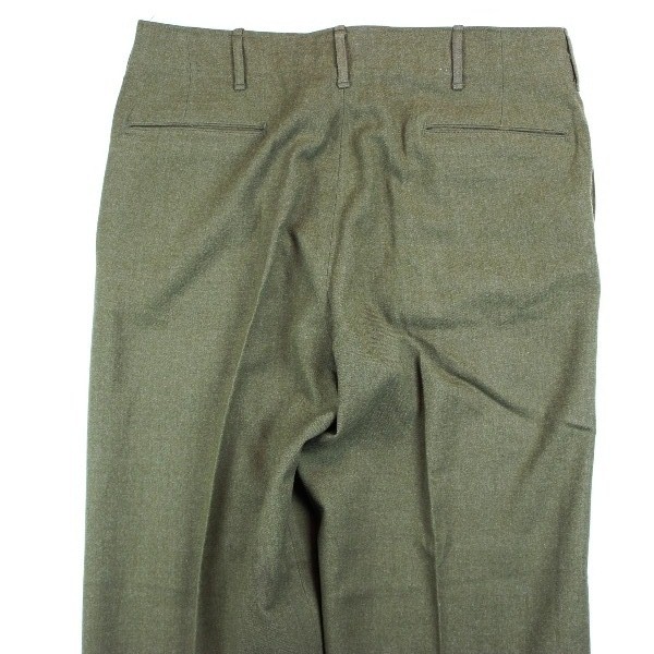 M1937 OD “Mustard” wool serge field trousers - W36 L33 - 1941