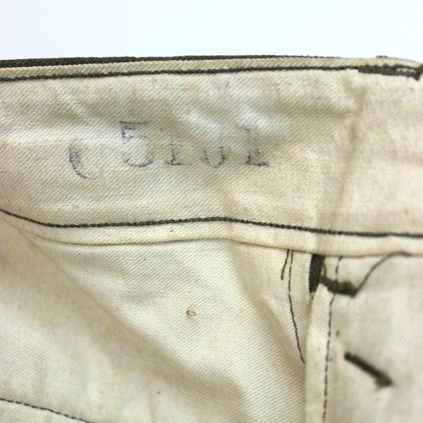 M1937 OD “Mustard” wool serge field trousers - W33 L33 - 1942