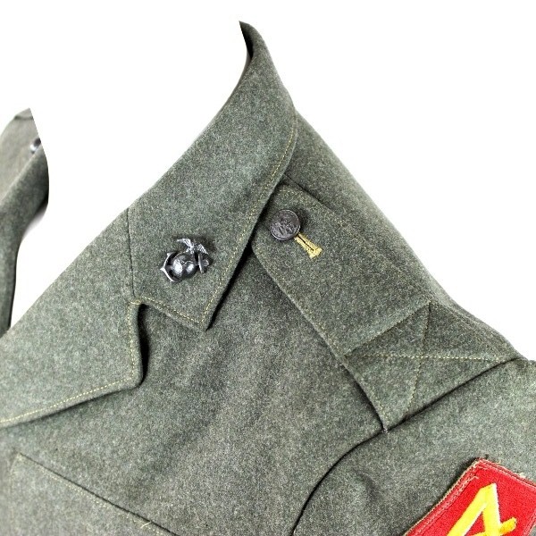 USMC corporal dress jacket - 4th Marine Division