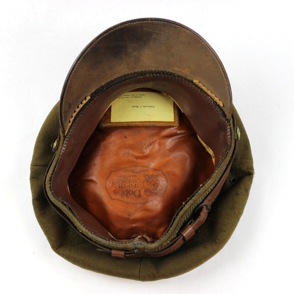 USAAF officer winter service cap - Dobbs - Identified