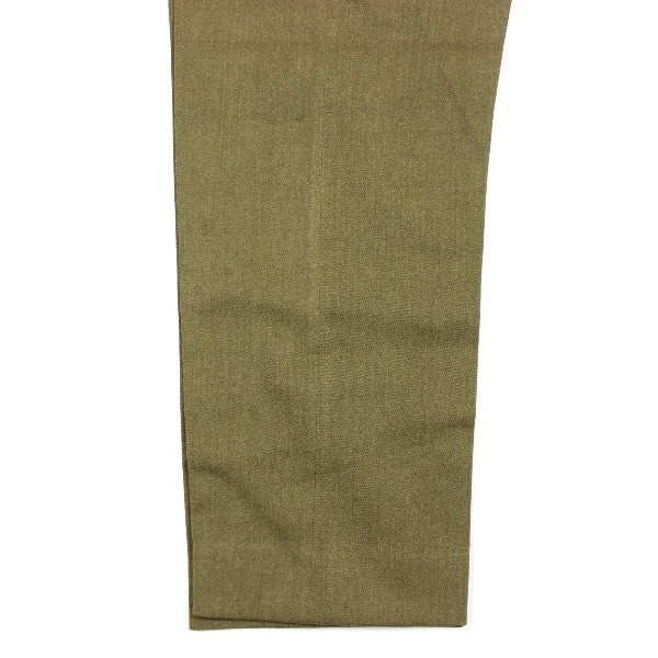 Officers OD wool serge field trousers - W33 L32