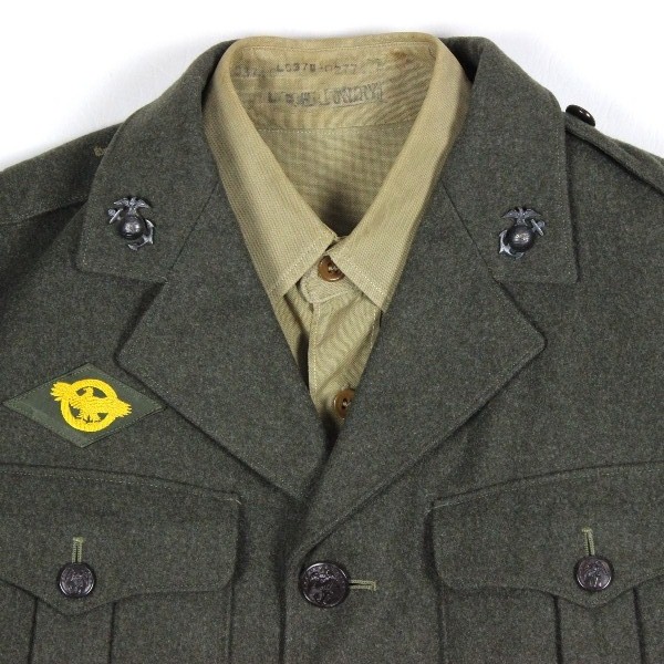 USMC dress jacket and shirt - 2nd Marine Division