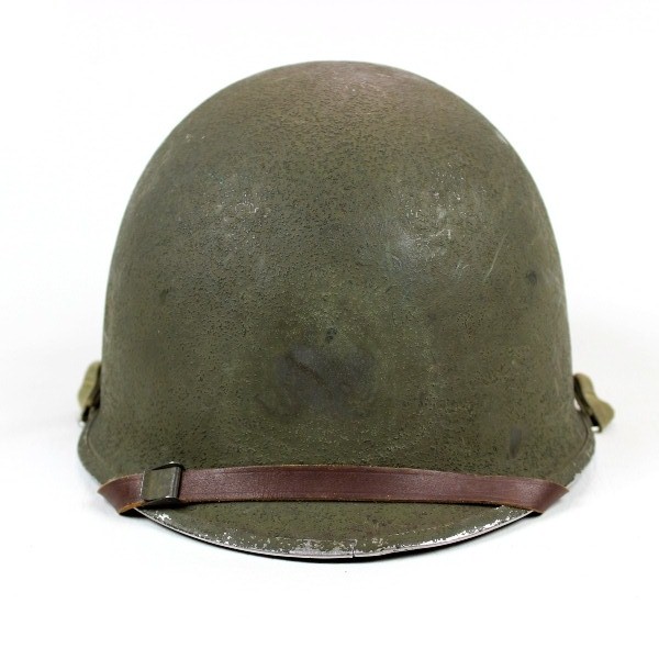 M1 helmet w/ Westinghouse liner - Front seam - Swivel bale