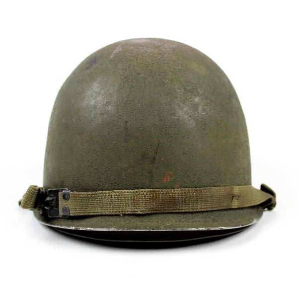 M1 helmet w/ Westinghouse liner - Front seam - Swivel bale