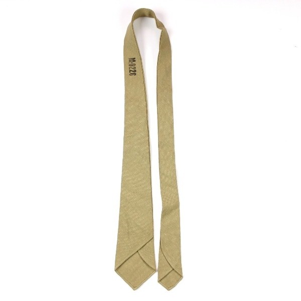 Khaki / Tan wool
 service necktie - Identified