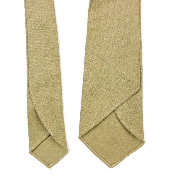 Khaki / Tan wool
 service necktie - Identified